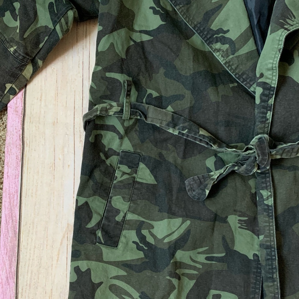 Missguided camo long jacket - Picture 8 of 10